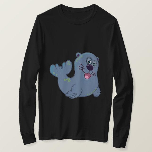 Das Fabric-Siegel im Zazzle Mascot Logo T-Shirt (Design vorne)