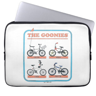 Das Fahrraddiagramm der Goonies Laptopschutzhülle