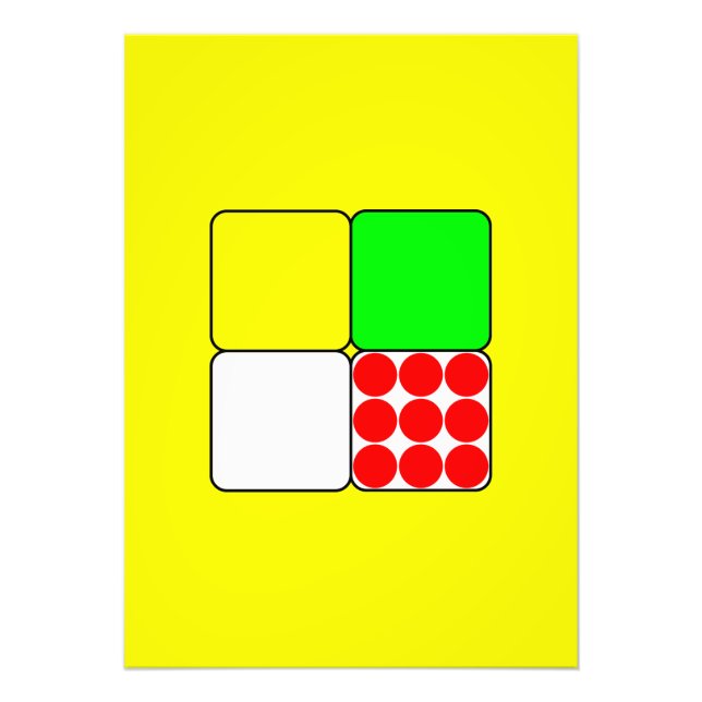 Das Fahrradrennen Jerseys 3 Gelb Fotodruck (Vorne)