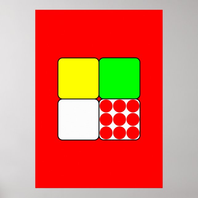 Das Fahrradrennen Jerseys 3 Red Poster (Vorne)