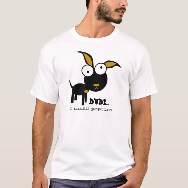 Das fantastische Niña Popcorn-Shirt T-Shirt (Vorderseite)