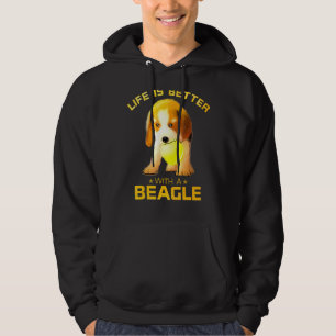 Das farbenfrohe Leben ist besser mit einem Beagle Hoodie