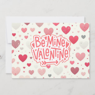 Das farbenfrohe Valentinstag Feiertagskarte
