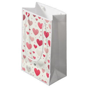 Das farbenfrohe Valentinstag Kleine Geschenktüte