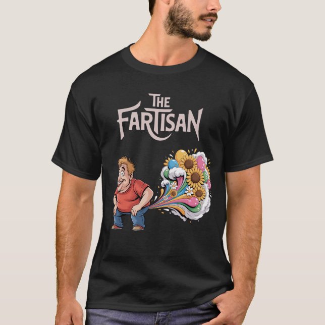 Das Fartisan - Farb-Blume & Balloons-T-Shirt T-Shirt (Vorderseite)