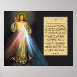 DAS FAST DER DIVINE MERCY POSTER