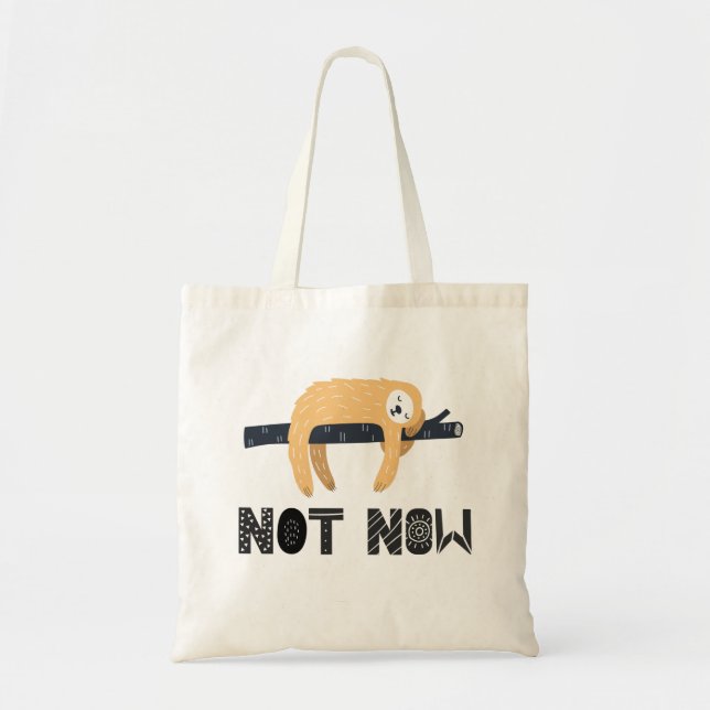 Das Faultier nicht belästigen Tragetasche (Vorne)