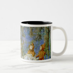 Das feenhafte Holz Zweifarbige Tasse