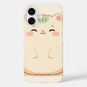 Das Fell der Katze ist flauschig und strukturiert iPhone 16 Hülle