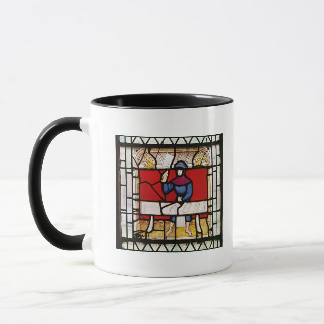 Das Fenster des Metzgers Tasse (Links)