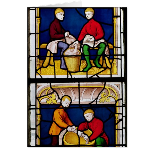 Das Fenster des Stoff-Kaufmannes (Vorne)