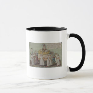 Das Fest der Landwirtschaft im Jahre 1796 in Paris Tasse