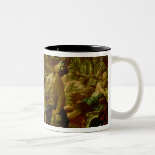 Das Fest des Belshazzars Zweifarbige Tasse