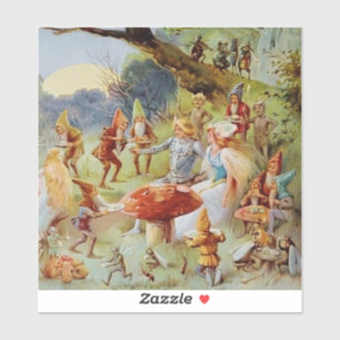 „Das Fest“ Feen Kunst Von E S Hardy Aufkleber