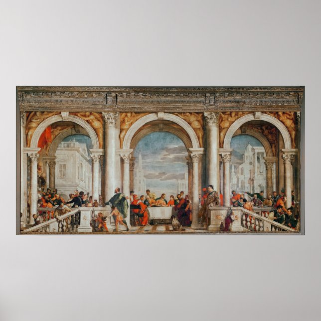 Das Fest im Haus von Levi Poster (Vorne)