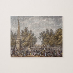 Das Fest von Virgil bei Mantua, 24 Vendemiaire, Puzzle