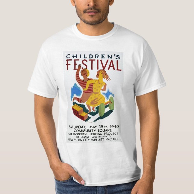 Das Festival der Kinder T-Shirt (Vorderseite)