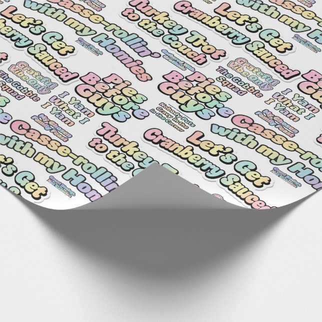 Das Festliche Feiertags-Einwickelpapier Geschenkpapier (Ecke)