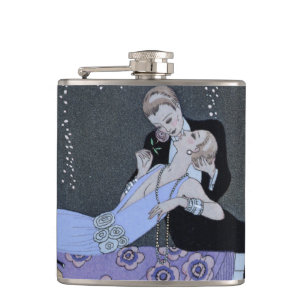 Das Feuer, Illustration für "Fetes Galantes" von P Flachmann