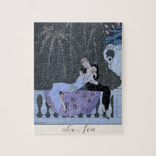 Das Feuer, Illustration für "Partys Galantes" Puzzle