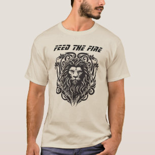 Das Feuer - Löwenzahn-T-Shirt gefüttert T-Shirt
