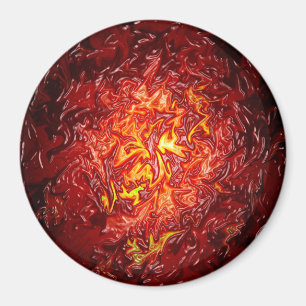 Das Feuer von innen... Magnet