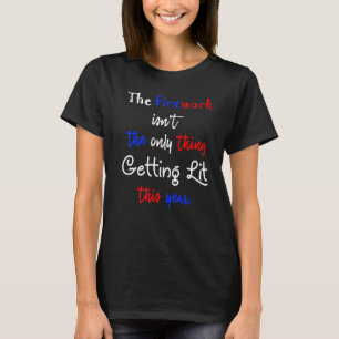Das Feuerwerk ist nicht das einzige, was dies bele T-Shirt