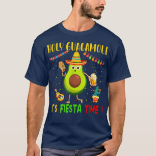 Das Fiesta Time Niedlich Cinco De Mayo Meican Avoc T-Shirt
