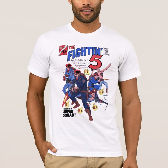 Das Fightin 5 T-Shirt (Vorderseite)