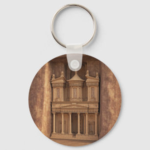 Das Finanzministerium von Petra, Jordanien Schlüsselanhänger