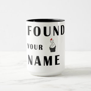 Das Finger Herz Tasse