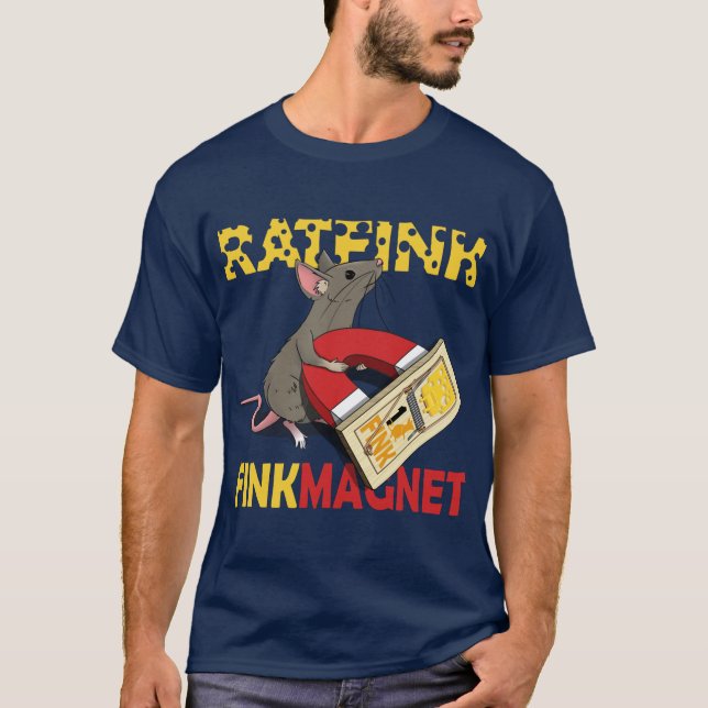 Das Fink-Magnet-T-Shirt der Männer T-Shirt (Vorderseite)