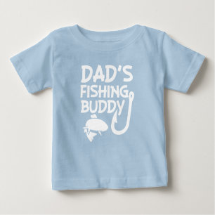 Das Fischen-des Freundes des Vaters Baby T-shirt