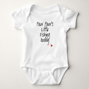 Das Fischen-Freund-Baby-Bodysuit der Tatzen-Tatze Baby Strampler