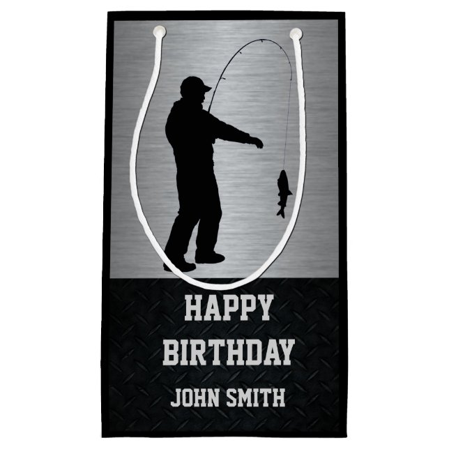 Das Fischen-themenorientierte alles- Gute zum Kleine Geschenktüte (Vorderseite)