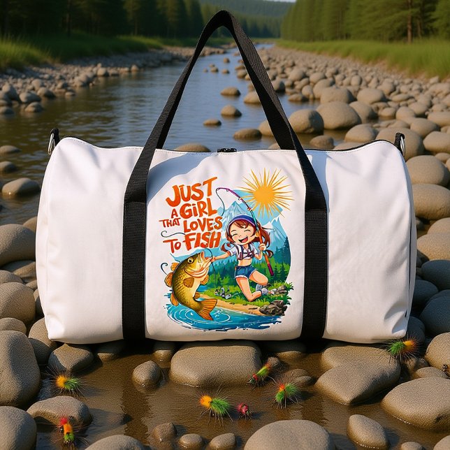 Das Fischerei-Genie Duffle Bag (Von Creator hochgeladen)