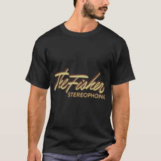 Das Fisher Stereophonic-Vintage Symbol der 1950er  T-Shirt