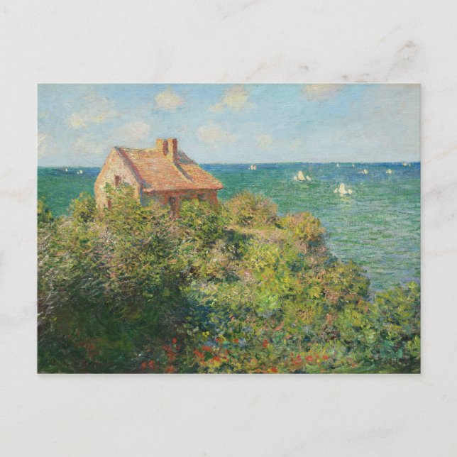 Das Fisherman's House in Varengeville - Monet Postkarte (Vorderseite)