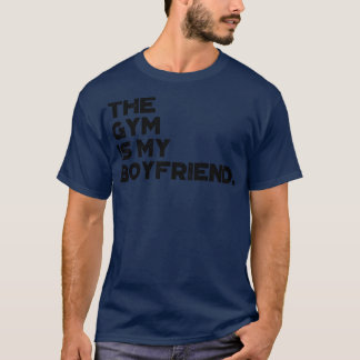 Das Fitnessstudio ist mein Freund und ein Vintager T-Shirt