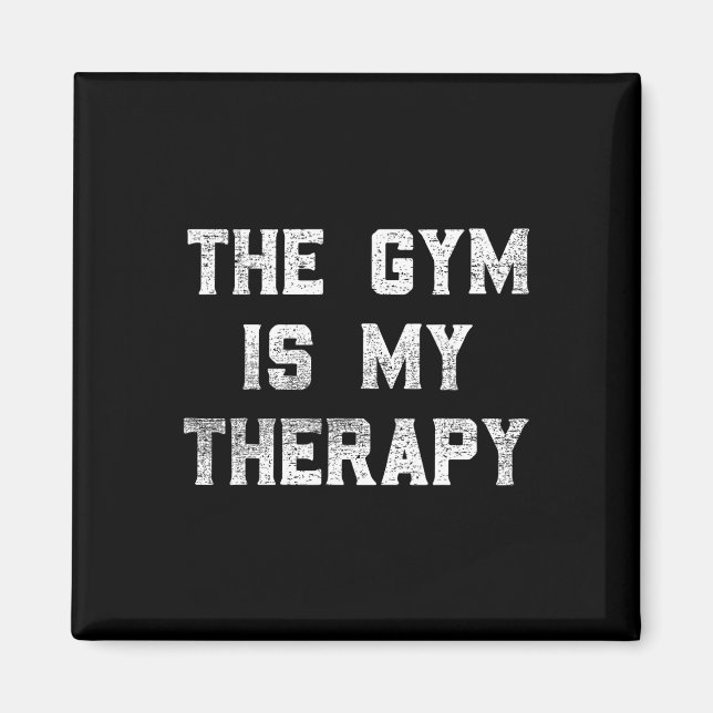 Das Fitnessstudio ist mein therapeutisches Lifting Magnet (Vorne)