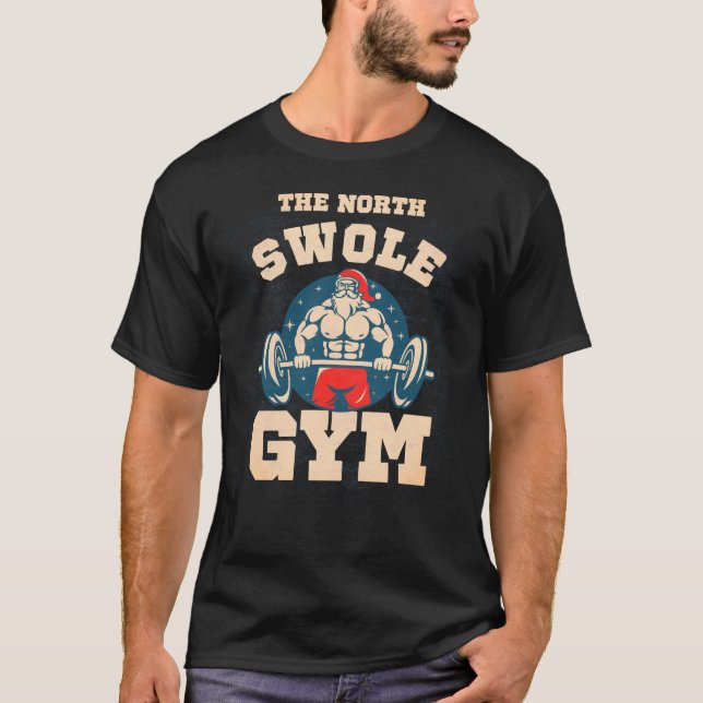 Das Fitnessstudio "North Swole" T-Shirt (Vorderseite)