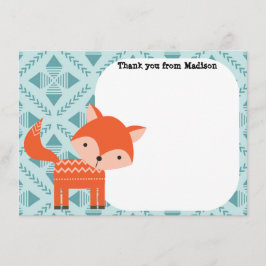 Das Flachbildschirm für Kinder dankt Ihnen den Kar Mitteilungskarte