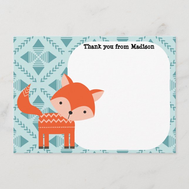 Das Flachbildschirm für Kinder dankt Ihnen den Kar Mitteilungskarte (Vorderseite)