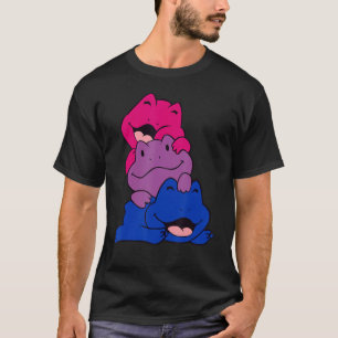 Das Flag für den Bisexuellen-Stolz Niedlich Flag f T-Shirt