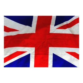 Das Flag Gewerkschaft Fotodruck