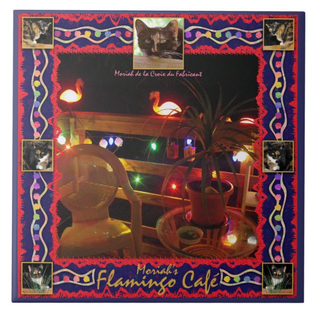 Das Flamingo Café von Moriah Fliese (Vorderseite)