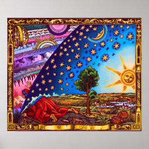 Das Flammarion Dome Poster (mit Rand)