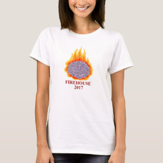 Das Flammengehirn AMFirehouse Flowy der Frauen T-Shirt