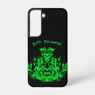 Das Flammenmonster im Sternenhimmel Samsung Galaxy Hülle