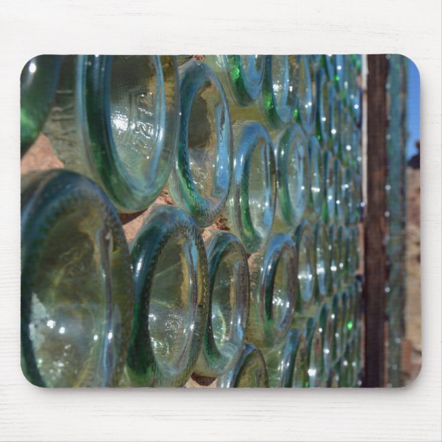 Das Flaschen-Haus Mousepad (Vorne)